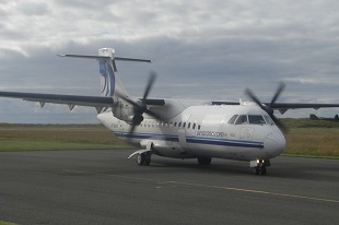 Aer Arann departs Sligo Airport